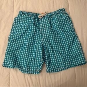Joe Fresh Men’s Checkered Print Swim Trunks